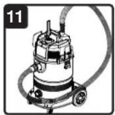 Vacmaster Professional VDK811PW 0201 - DÉBALLAGE DE VOTRE ASPIRATEUR D'ATELIER SEC ET HUMIDE ET MONTAGE GÉNÉRAL - 10