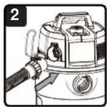 Vacmaster Professional VDK811PW 0201 - ASPIRATION DE LIQUIDES - 1