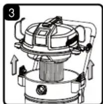 Vacmaster Professional VJE1412SW 0202 - ASPIRATION DE LIQUIDES - 10