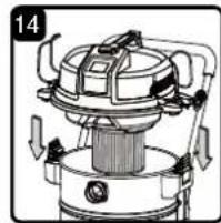 Vacmaster Professional VJE1412SW 0202 - INSTRUCTIONS RELATIVES AU MONTAGE GÉNÉRAL - 18