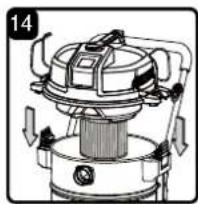 Vacmaster Professional VJE1412SW 0202 - GENERAL ASSEMBLY INSTRUCTIONS - 20