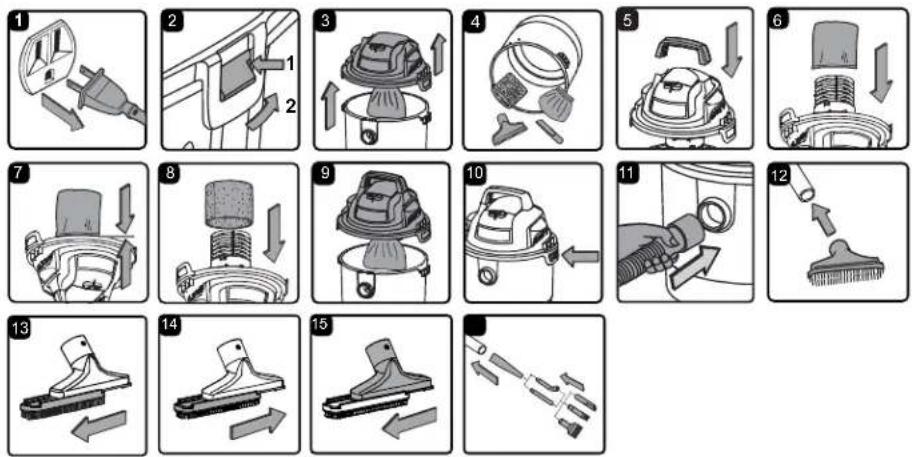 Armor All VOM205P 0903 - INSTRUCCIONES GENERALES DE ENSAMBLAJE - 1