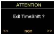 CGV Premio Easyone HD4 - Utiliser la fonction "Timeshift" (Contrôle du Direct ; mise en pause du Live) - 2