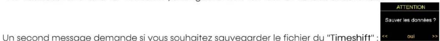 CGV Premio Easyone HD4 - Utiliser la fonction "Timeshift" (Contrôle du Direct ; mise en pause du Live) - 3