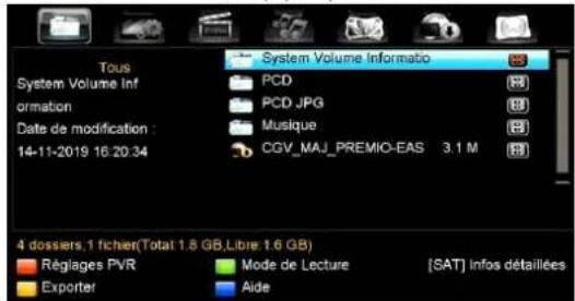 CGV Premio Easyone HD4 - Lire des fichiers multimédias - 1