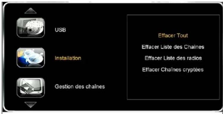 CGV Premio Easyone HD4 - Réinitialiser l'appareil (Retour aux réglages d'usine) - 1