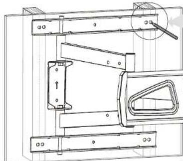 CGV SU-X70 - Installation sur cloison en bois - 4