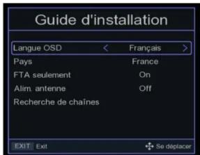 CGV ETIMO FP-2 - Mise en route et Recherche des chaînes - 1
