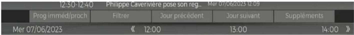 CGV ETIMO UHD1 - Options du guide des programmes - 1