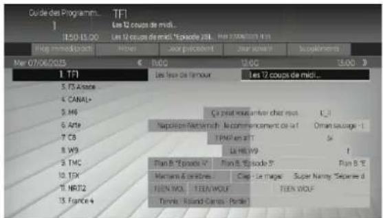 CGV ETIMO UHD1 - Guide électroniques des programmes (EPG) - 1
