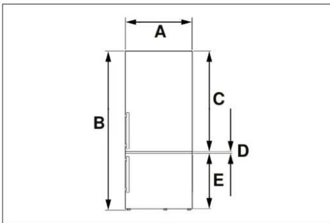 BERTAZZONI REF31BMFIXNV - PRODUCT DIMENSIONS - 2