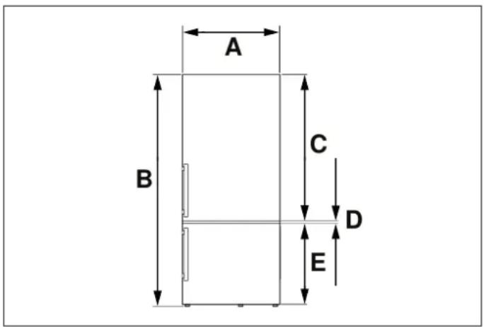 BERTAZZONI REF31BMFXNV - DIMENSIONS DU PRODUIT - 2