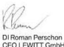 Lewitt LCT 50 PSX - Regulatory information - 1