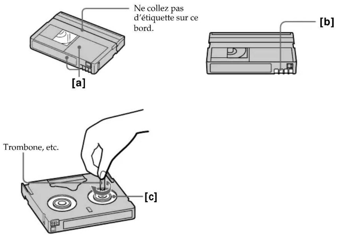 SONY DSR-250P - Vérification de la tension d'une bande - 1