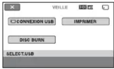 VILLLE CONNEXION USB IMPRIMER DISC BURN SELECT.USB