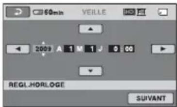 60min VERLE 2009 A 1 M 1 J 0:00 REGL.HORLOGE SUIVANT