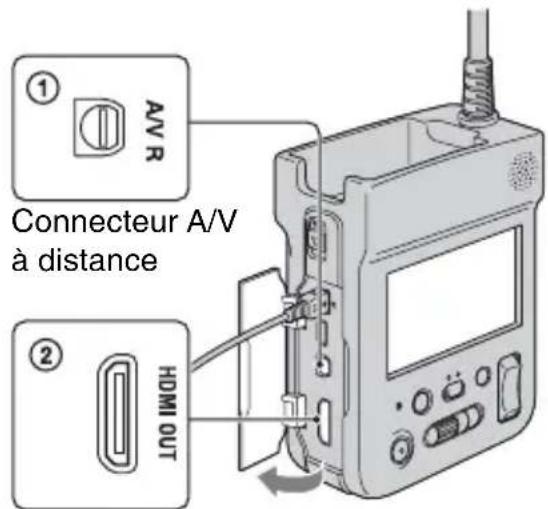 Connecteur A/V à distance HOMI OUT
