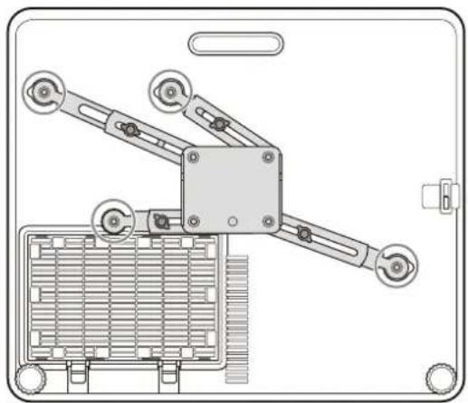 SONY VPL-CXZ10 - Remarques concernant l'installation du support de montage au plafond - 1