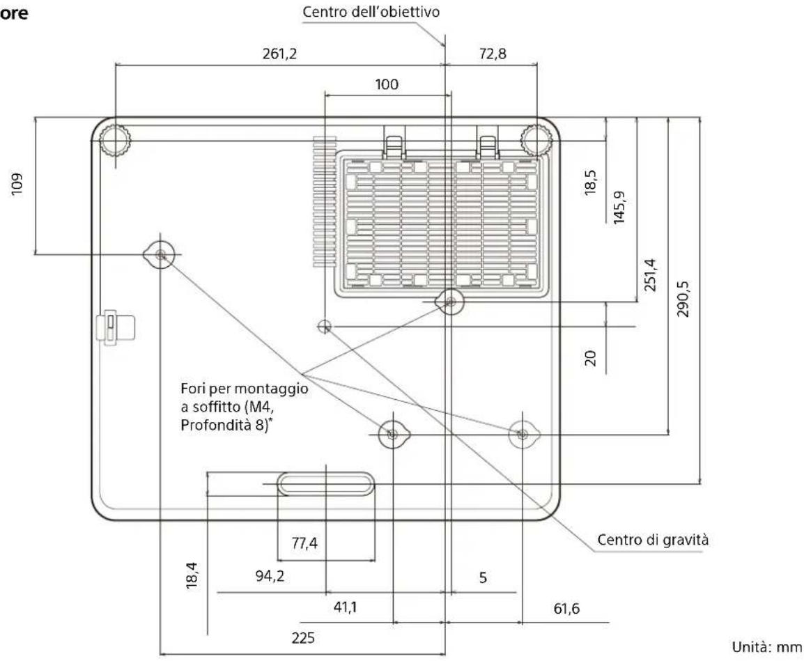 SONY VPL-CXZ10 - Dimensioni - 4