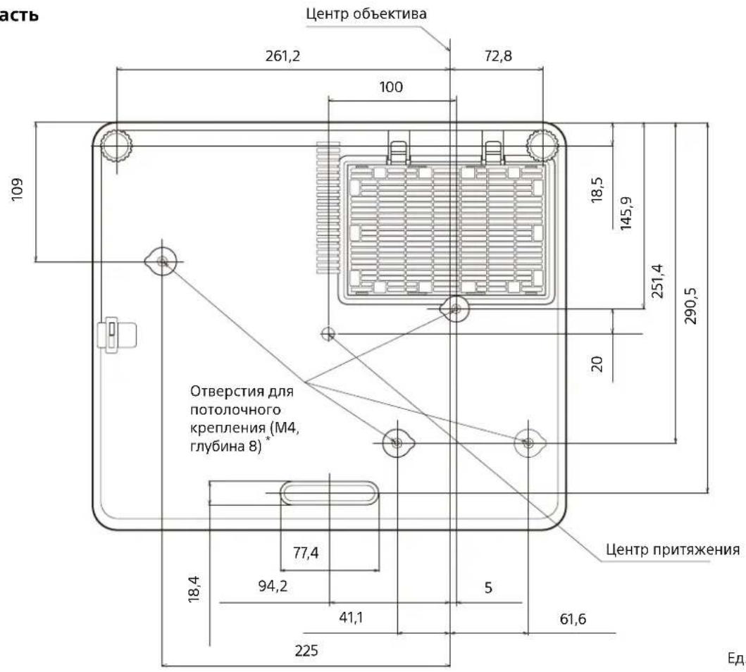 SONY VPL-CXZ10 - Размеры - 4