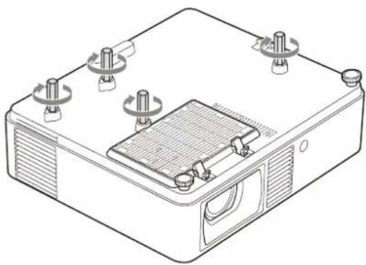 SONY VPL-CXZ10 - 天吊り金具を取り付ける場合のご注意 - 4