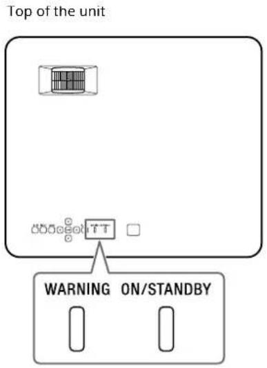 SONY VPL-CXZ10 - Indicators - 1