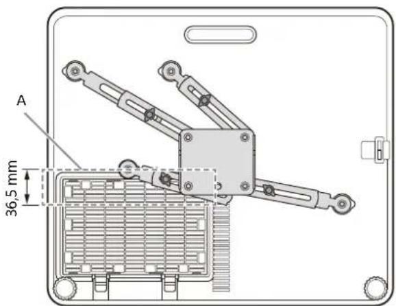 SONY VPL-CXZ10 - Hinweise zum Installieren der Deckenhalterung - 2