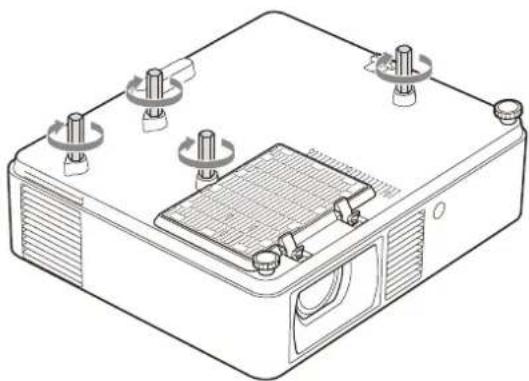 SONY VPL-CXZ10 - Hinweise zum Installieren der Deckenhalterung - 4