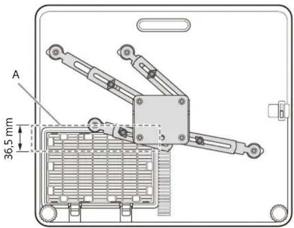 SONY VPL-CXZ10 - Note sull'installazione della staffa per soffitto - 2