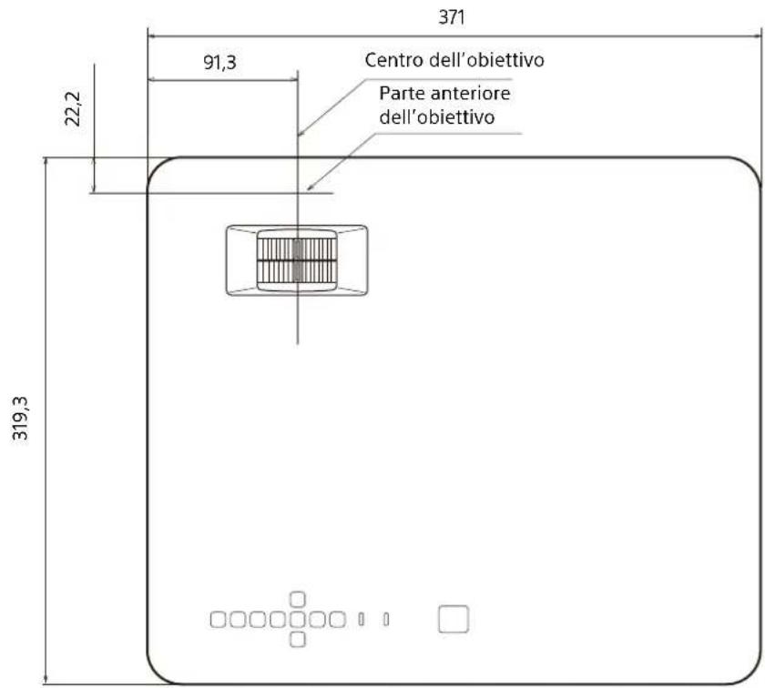 SONY VPL-CXZ10 - Dimensioni - 3