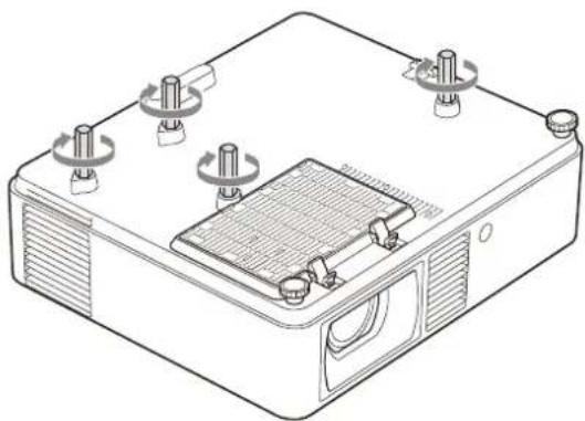 SONY VPL-CXZ10 - Note sull'installazione della staffa per soffitto - 4