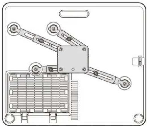 SONY VPL-CXZ10 - Hinweise zum Installieren der Deckenhalterung - 1
