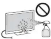 SONY KDL-42W658A - Handling and cleaning the screen surface/cabinet of the TV set - 1