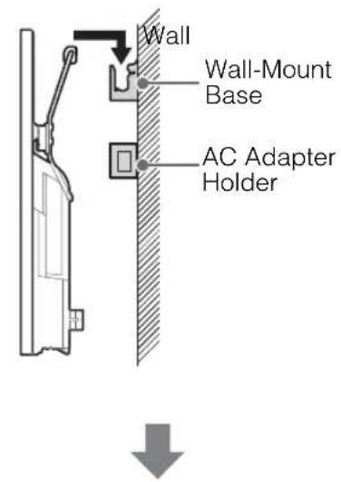 SONY KDL-42W658A - Installing the TV on the wall - 1