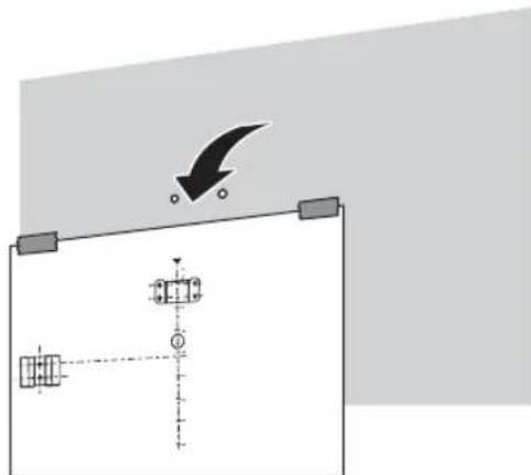 SONY KDL-42W658A - Installing the Brackets on the wall - 4