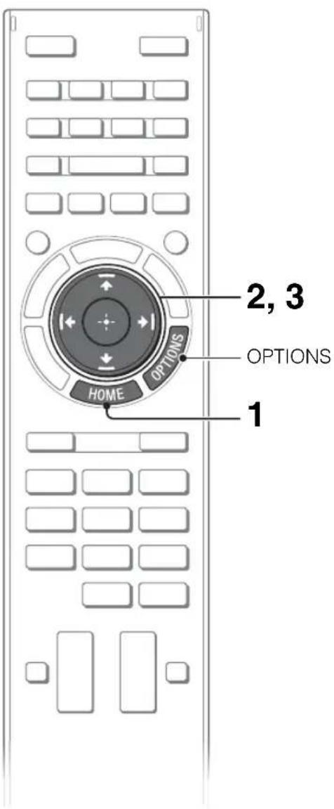 SONY KDL-42W658A - Selecting various functions and settings (Home Menu) - 1