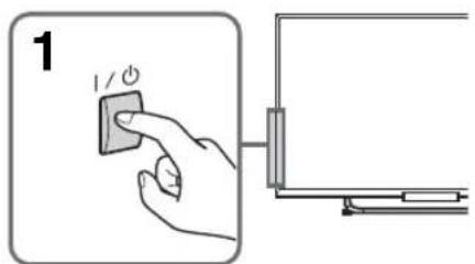 SONY KDL-42W658A - 6: Performing the initial set-up - 1
