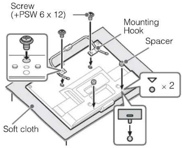 SONY KDL-42W658A - Preparing for the installation of the TV - 4