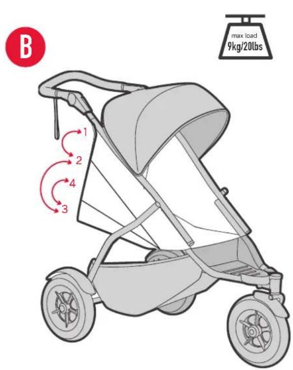 Phil & Teds dot v1 - European Safety Standard: - 46