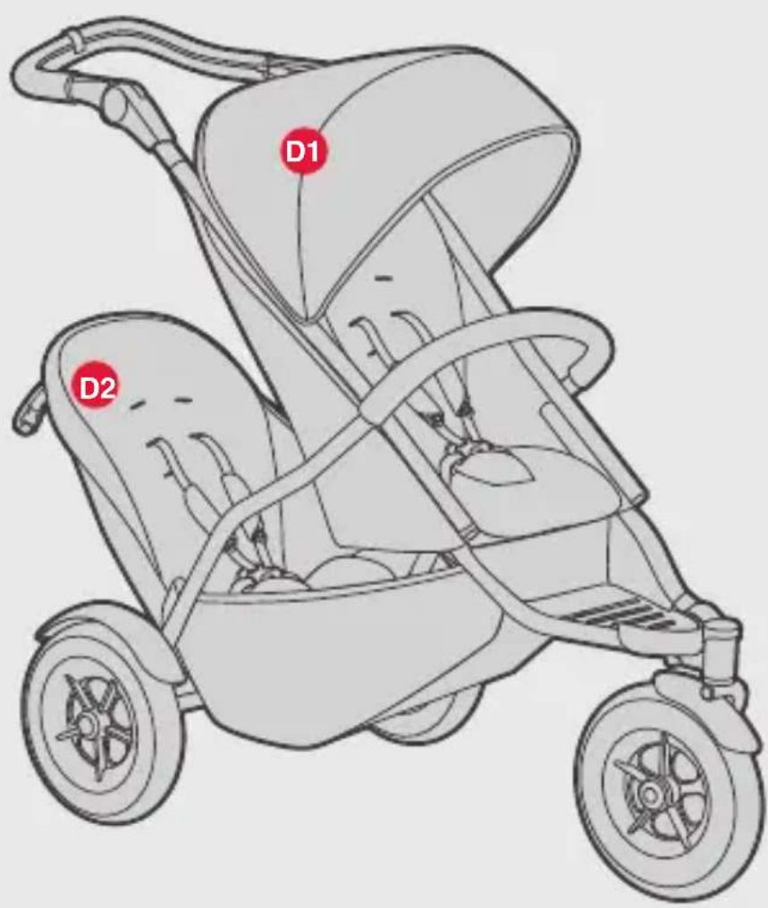 Phil & Teds sport v3 - -- important information - 70