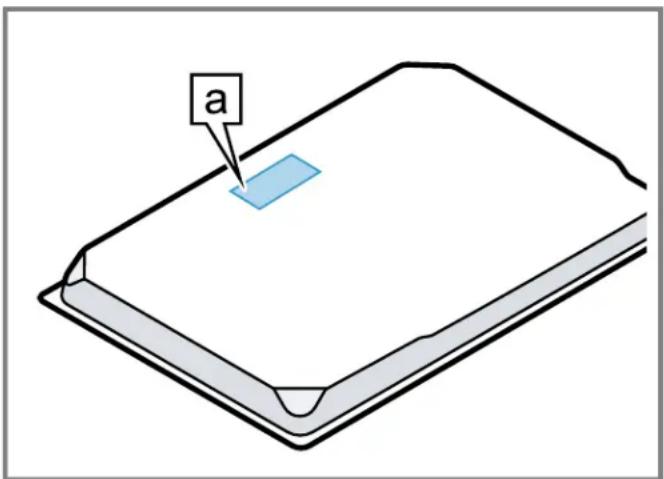 GAGGENAU CG280212CA - Rating plate location - 1