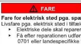 SIEMENS WG56G2Z1GB - Udskiftning af betjeningspanel - 2