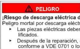 SIEMENS WG56G2Z1GB - Sustituir el panel de control - 2