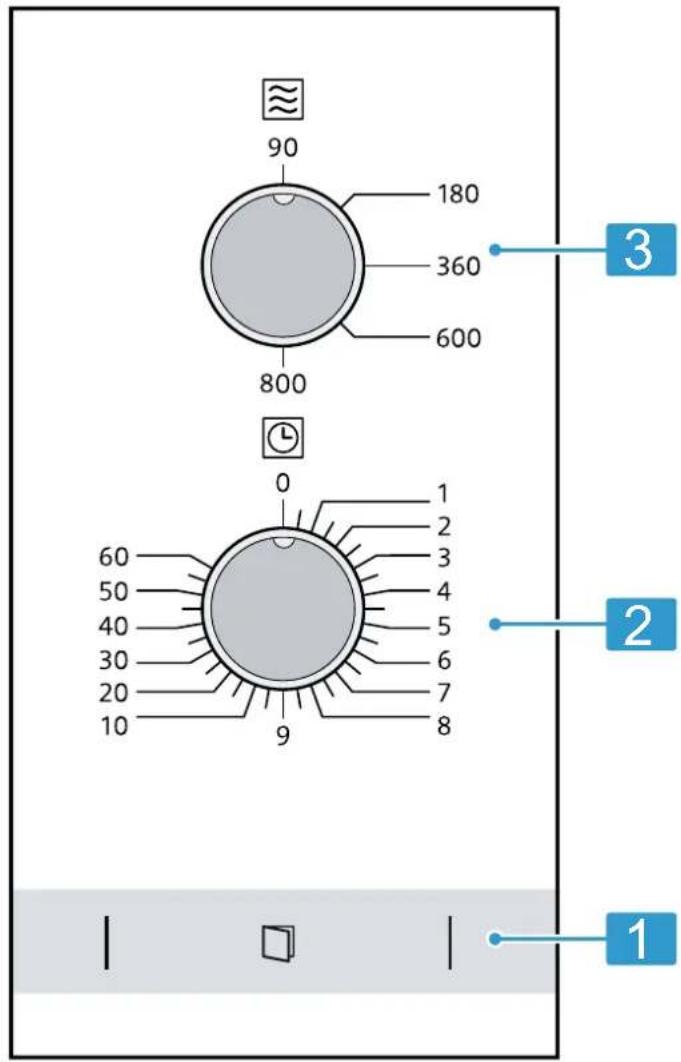 SIEMENS BF520LMA1 - Pannello di comando - 1