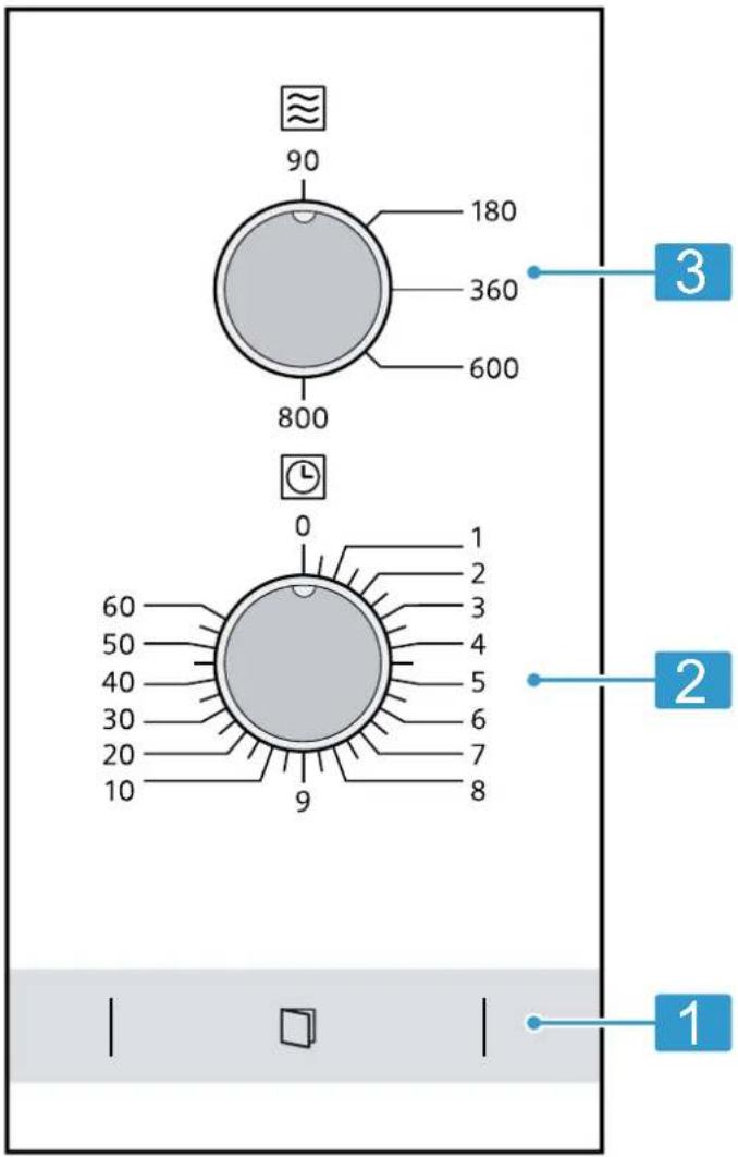 SIEMENS BF520LMA1 - Bandeau de commande - 1