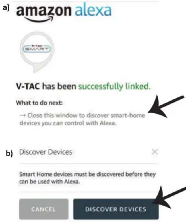 V-TAC VT-5145 - ALEXA BEÁLLÍTÁSAI - 9