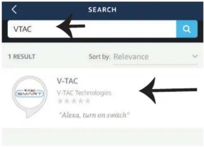 V-TAC VT-5145 - НАСТРОЙКИ НА ALEXA - 5
