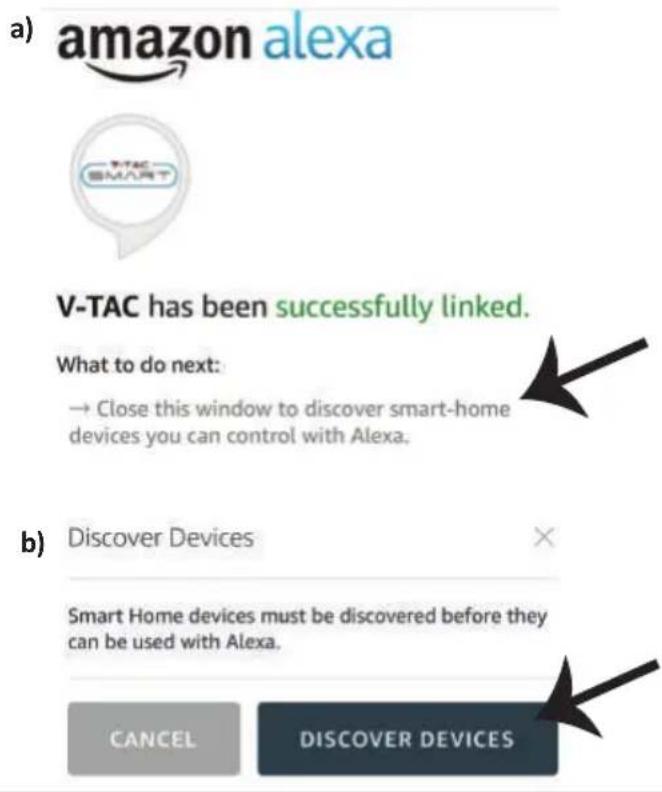 V-TAC VT-5146 - RÉGLAGES ALEXA - 8