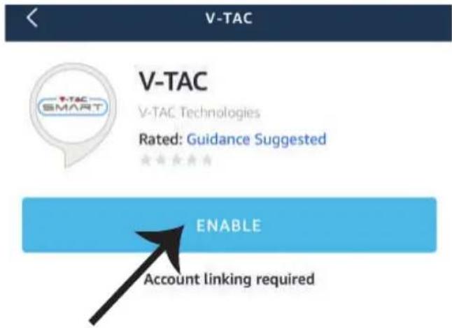V-TAC VT-5147 - RÉGLAGES ALEXA - 7