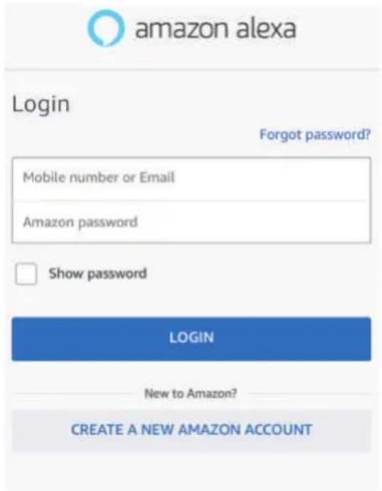 V-TAC VT-5147 - ALEXA SETTINGS - 1